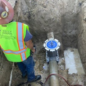 Calipatria, CA — The Insta-Valve 250 provided targeted shutdown to greatly minimize service disruption during repair of a leaking water main.